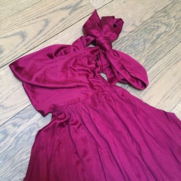 Susana Monaco 100% silk tie neck dress - Picture 2 of 4